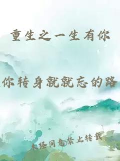 重生之一生有你